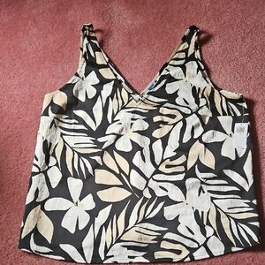 Floral Print Women's Top